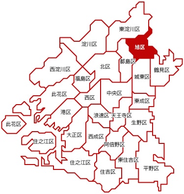 旭区マップ