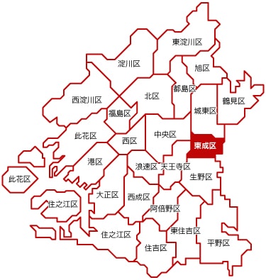 東成区マップ