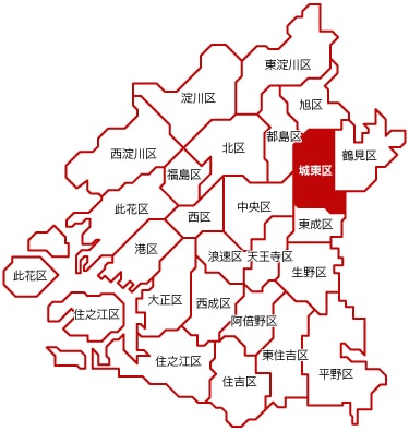 城東区マップ