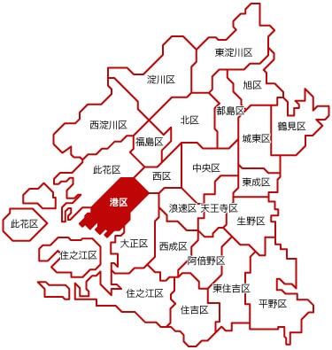 港区マップ