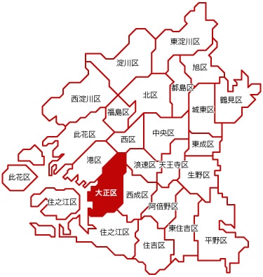 大正区マップ