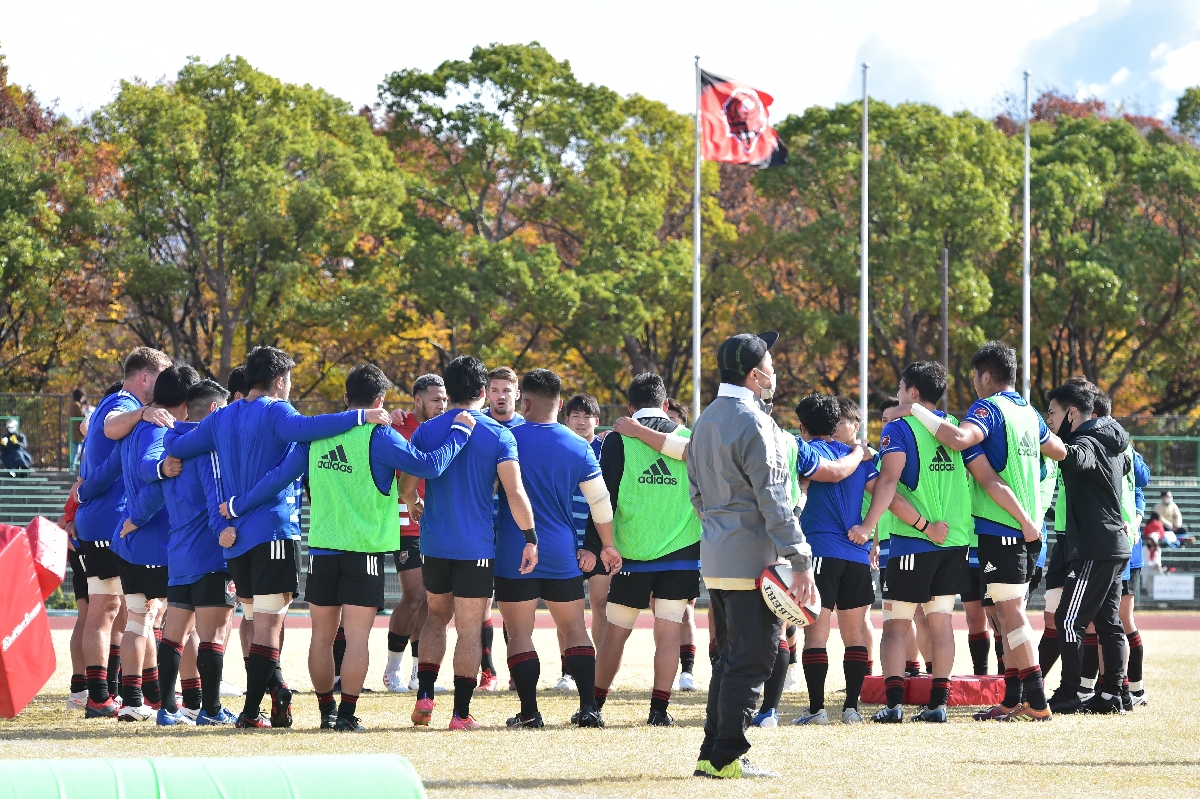 【プレシーズンマッチ VS日野レッドドルフィンズ戦】円陣 (2)