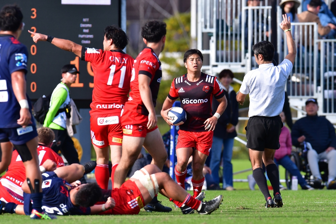 【第45回NTTラグビー全国大会vs浦安D-Rocks】井之上選手
