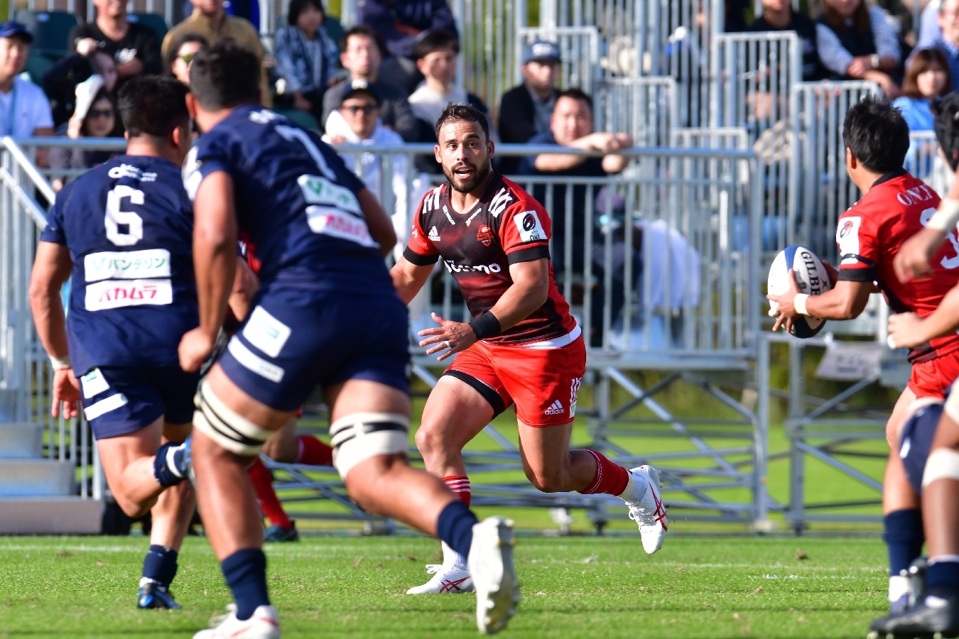 【第45回NTTラグビー全国大会vs浦安D-Rocks】ソーンダース選手 (2)