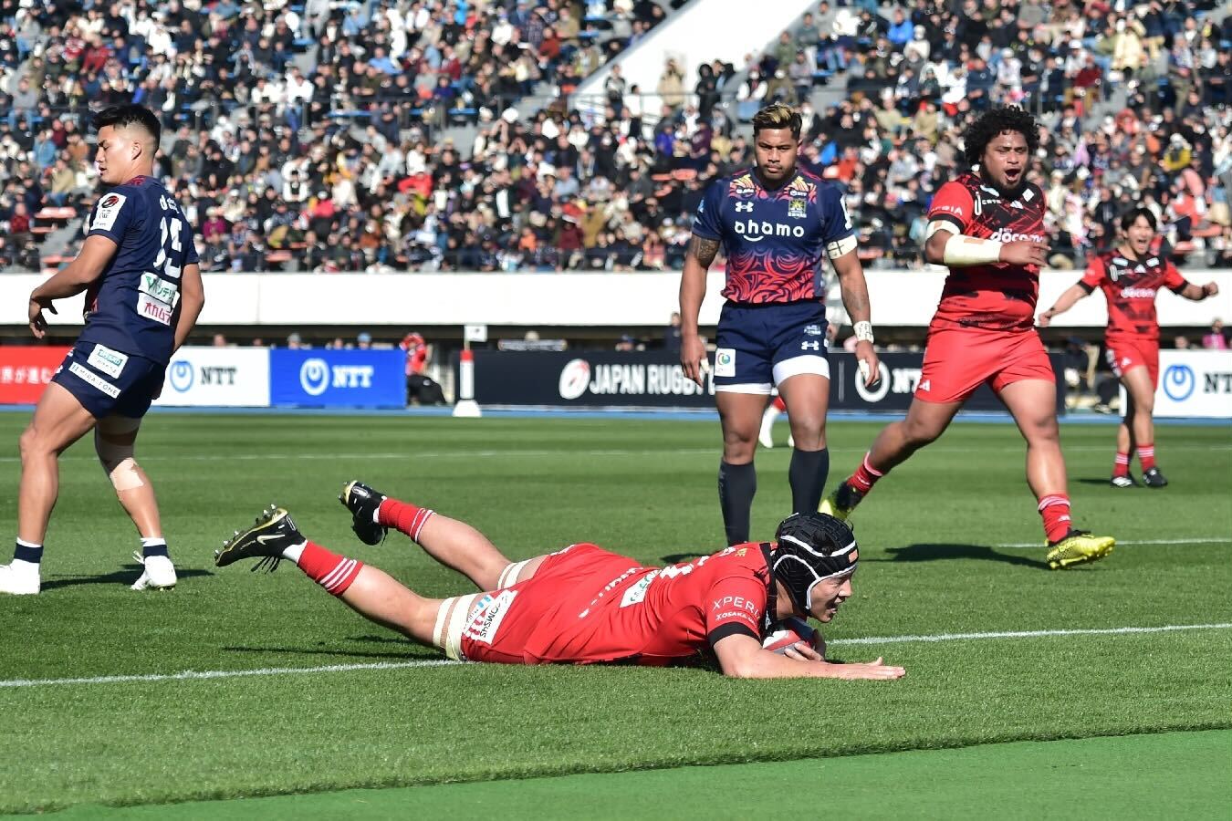【NTT JAPAN RUGBY LEAGUE ONE 2023‐24 第5節】浦安D-Rocksに敗北