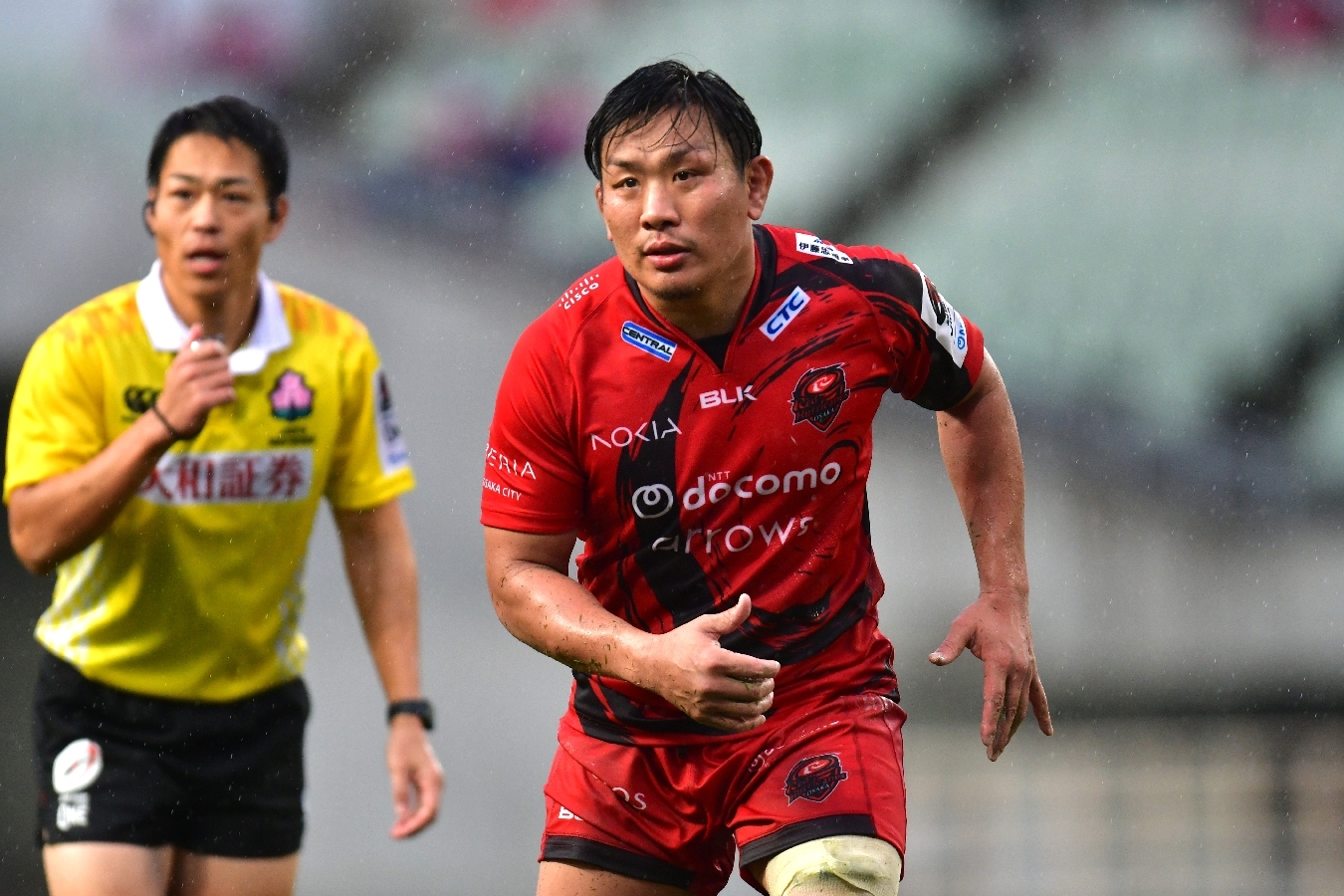 ★激レア★　レッドハリケーンズ大阪　プラクティスロングシャツ 選手紹介 | レッドハリケーンズ大阪