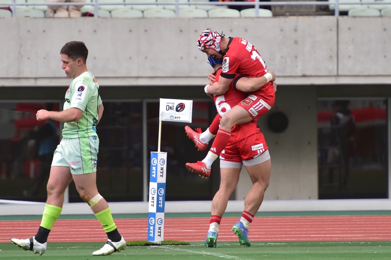 【NTT JAPAN RUGBY LEAGUE ONE 2024-25 DIVISION 2】第6節 日野レッドドルフィンズに勝利