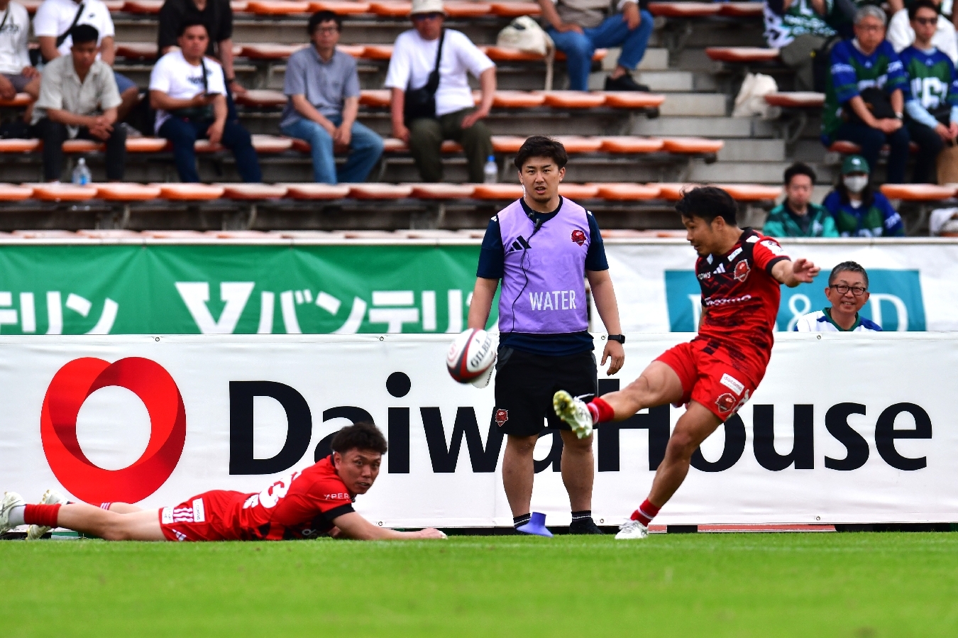 【NTT JAPAN RUGBY LEAGUE ONE 2024-25 DIVISION 2】第14節 NECグリーンロケッツ東葛に敗北